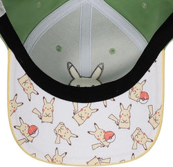 Pikachu Chibi Embroidered Contrast Hat (ONLINE ORDER ONLY)