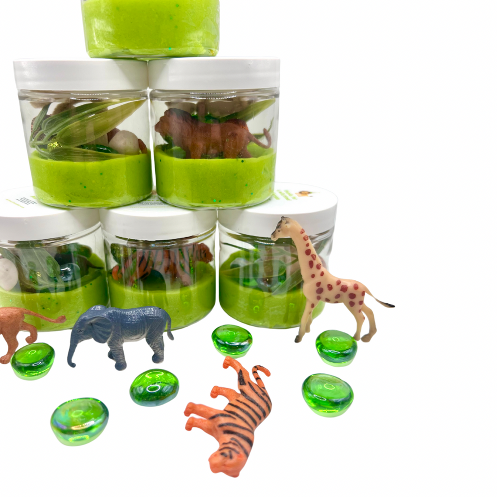 Party Animals | Wild Animals | Zoo Play Dough Party Favors (ONLINE ORDER ONLY)