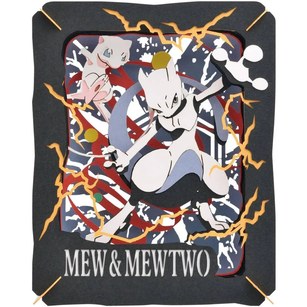 Paper Theater: Pokemon - Mew & Mewtwo