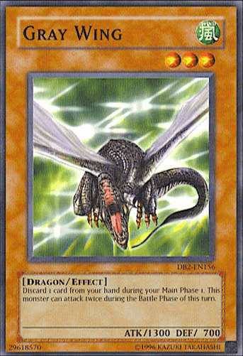 Gray Wing [DB2-EN156] Common (ONLINE ORDER ONLY)