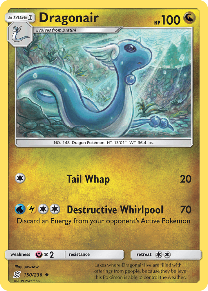 Dragonair (150/236) [Sun & Moon: Unified Minds] (Online Only)