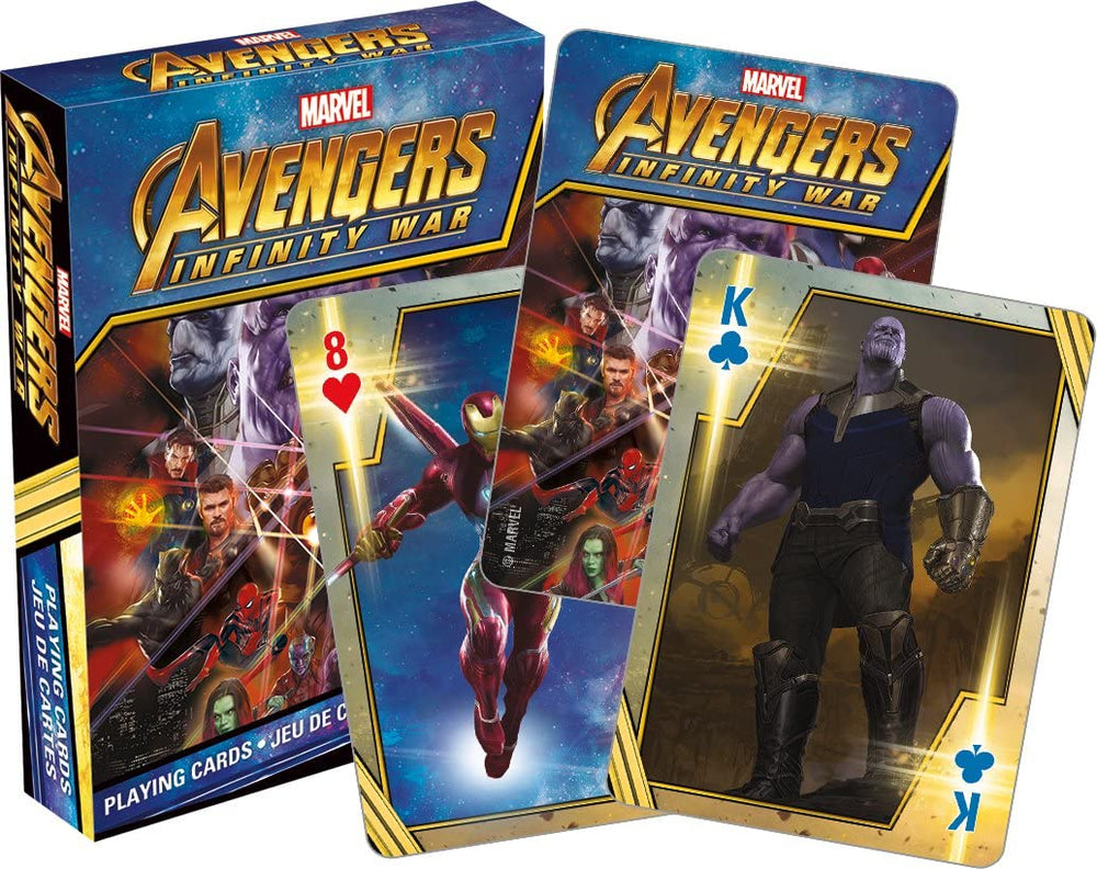 Aquarius Playing Cards: Marvel - Avengers Infinity War (ONLINE ORDER ONLY)