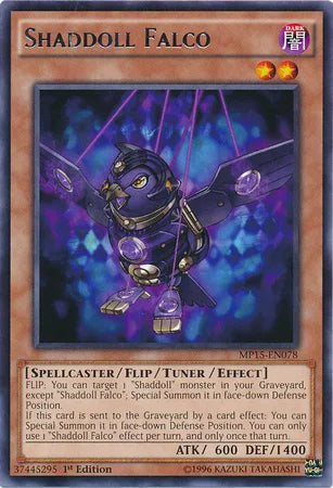 Shaddoll Falco [MP15-EN078] Rare