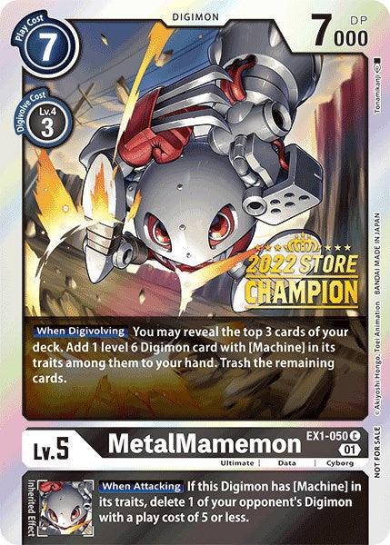 MetalMamemon [EX1-050] (2022 Store Champion) [Classic Collection Promos] (ONLINE ORDER ONLY)