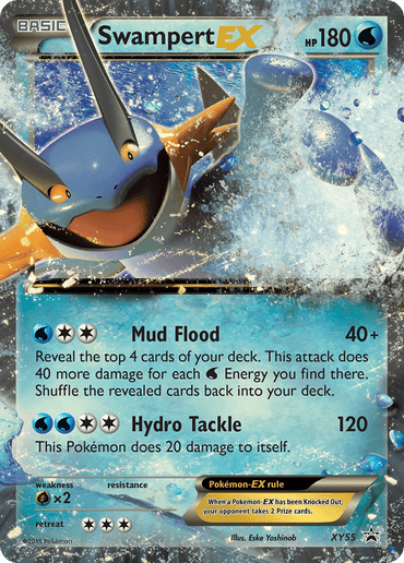 Swampert EX (XY55) [XY: Black Star Promos] (Online Only)