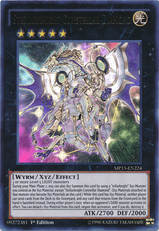 Stellarknight Constellar Diamond [MP15-EN224] Ultra Rare (ONLINE ORDER ONLY)