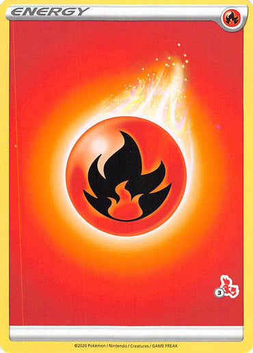 Fire Energy (Cinderace Stamp #3) [Battle Academy 2022] (Online Only)
