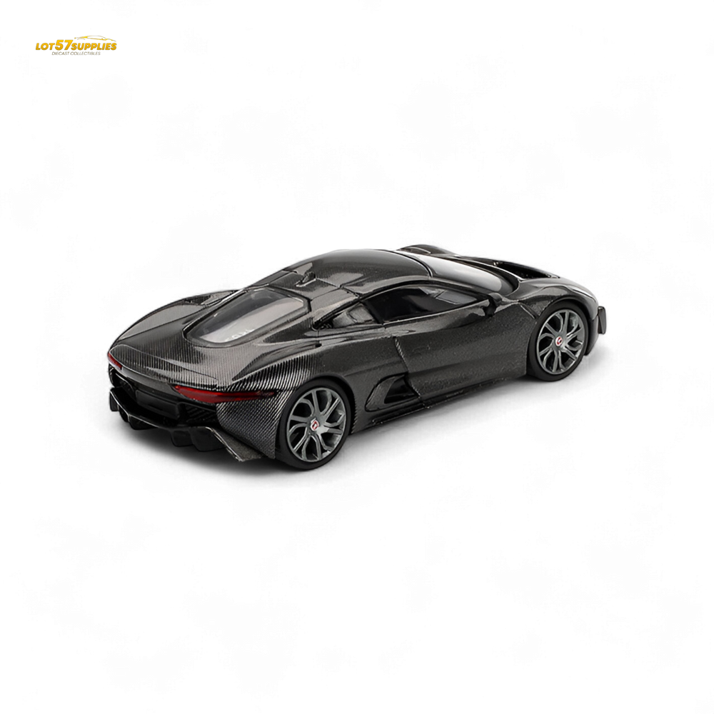 Mini-GT Jaguar C-X75 Test Car - Carbon Fiber #997 1:64 MGT00997 (ONLINE ORDER ONLY)