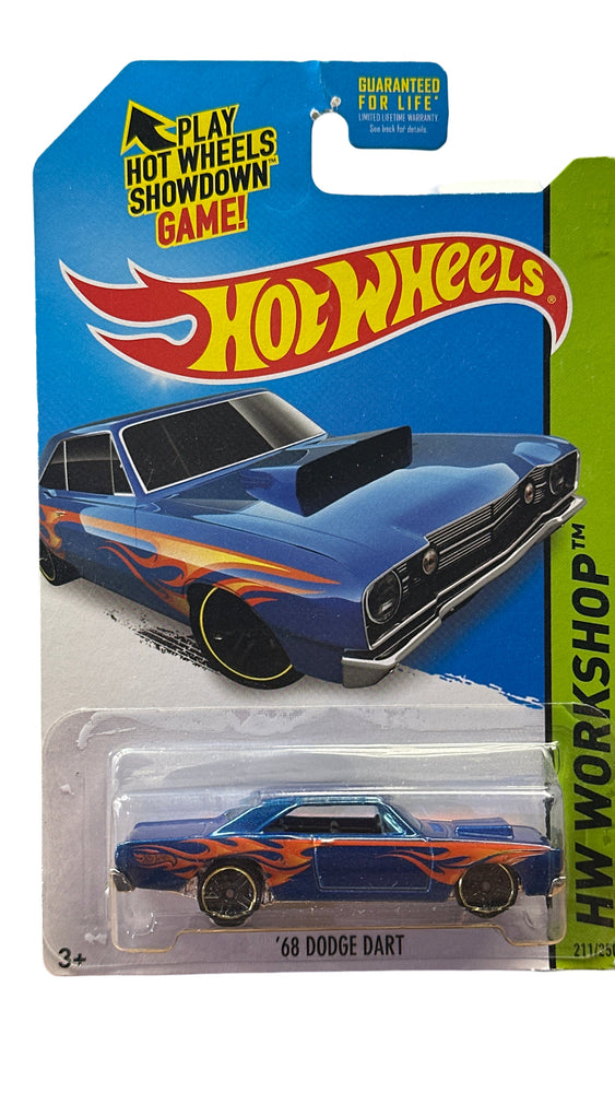 Hot Wheels '68 Dodge Dart HW Workshop 211/250 (Online Order Only)