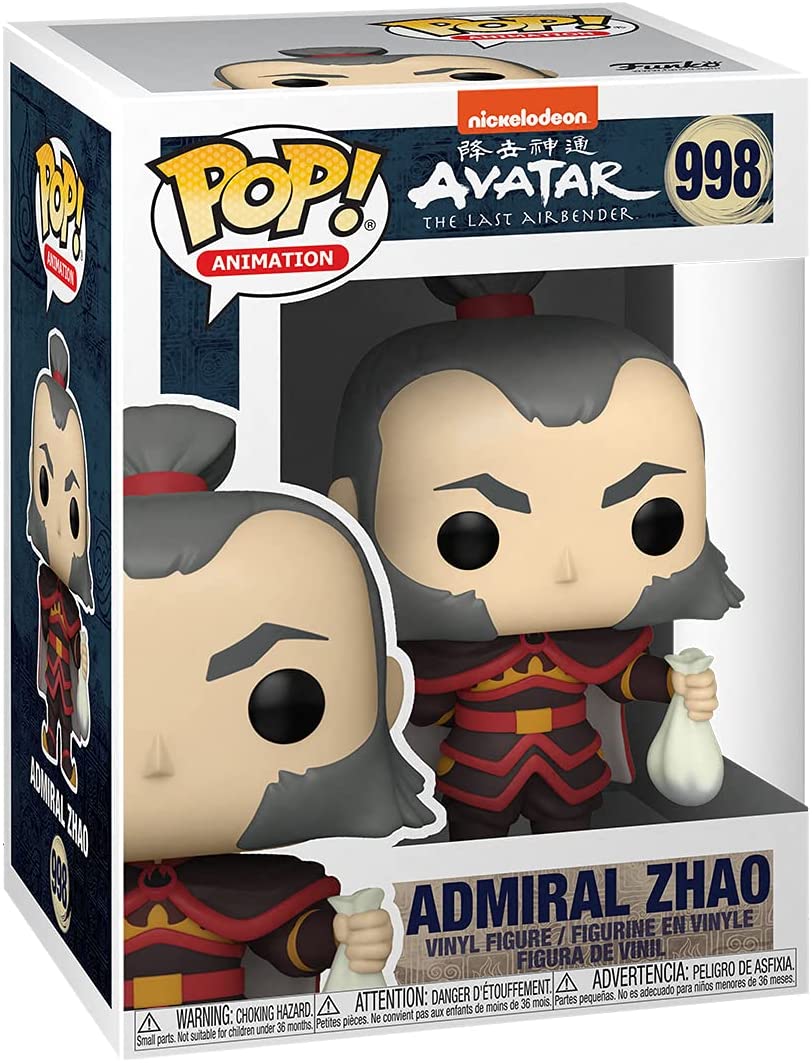 Funko POP 998: Avatar - Admiral Zhao Figure (ONLINE ORDER ONLY)