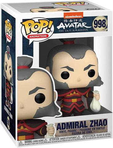 Funko POP 998: Avatar - Admiral Zhao Figure (ONLINE ORDER ONLY)