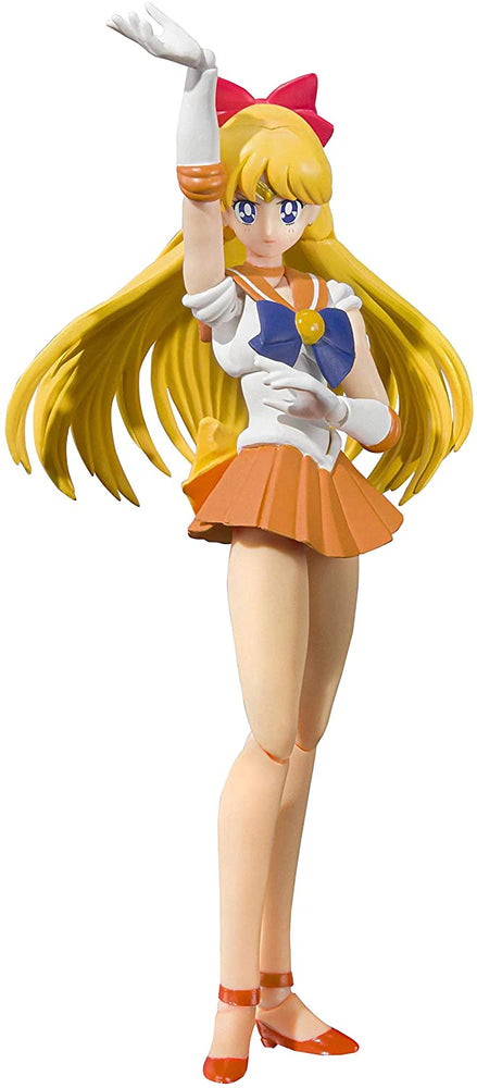 Sailor Venus -Animation Color Edition- "Pretty Guardian Sailor Moon", Bandai Tamashii Nations S.H. Figuarts Figure (ONLINE ORDER ONLY)