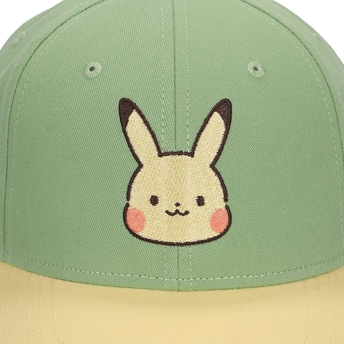 Pikachu Chibi Embroidered Contrast Hat (ONLINE ORDER ONLY)