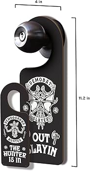 Stranger Things: Do Not Disturb Sign - Demo Bat Slayer (ONLINE ORDER ONLY)