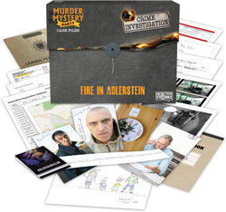 Murder Mystery Party: Case Files - Fire in Alderstein (ONLINE ORDER ONLY)