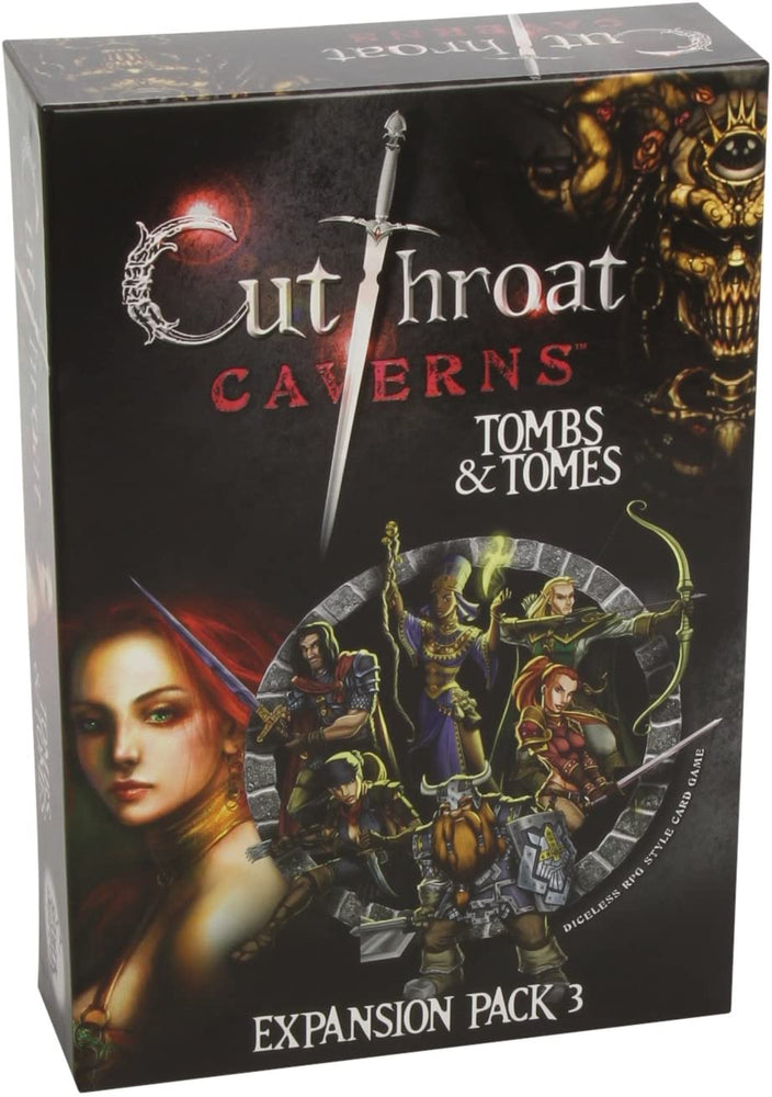 Cutthroat Caverns: Tombs and Tomes Expansion 3 (ONLINE ORDER ONLY)
