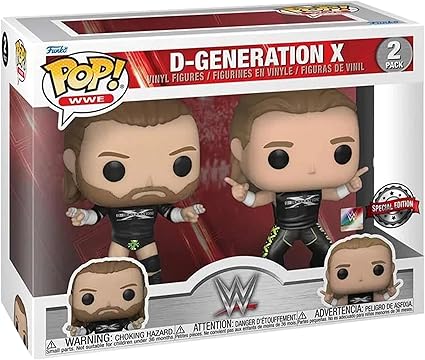 Funko Pop! WWE: D-Generation X - 2pk Vinyl Figure (Walmart Exclusive) (ONLINE ORDER ONLY)