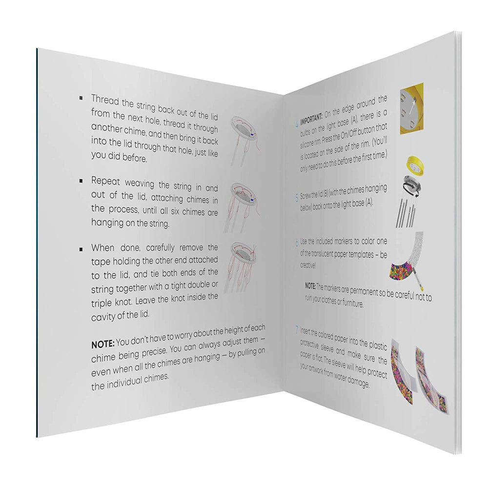 Create Your Own  Solar-Powered Light-up Wind Chime Kit by Surreal Brands (ONLINE ORDER ONLY)