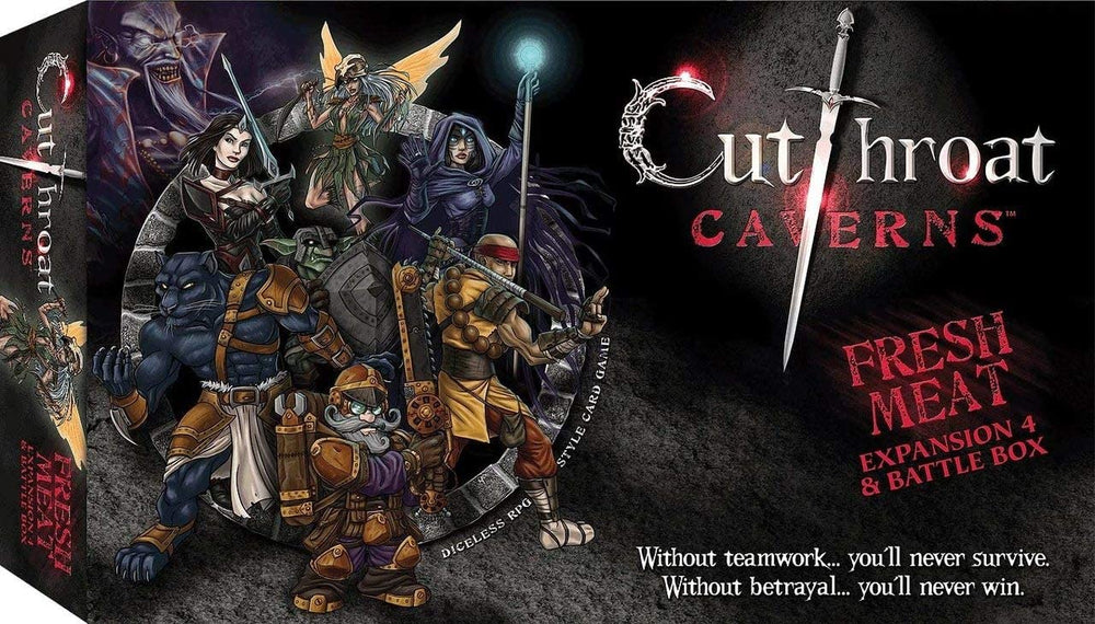 Cutthroat Caverns: Fresh Meat Expansion 4 (ONLINE ORDER ONLY)