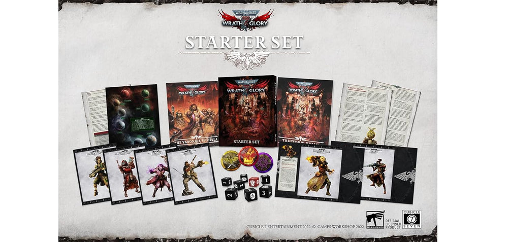 Warhammer: 40k - Wrath And Glory Starter Set (Online Order Only)