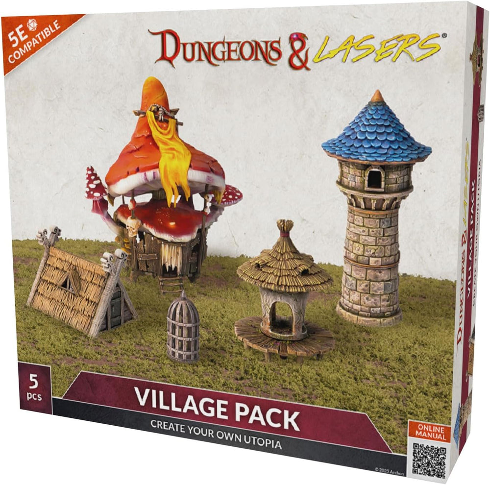 Dungeons & Lasers: Village Pack (ONLINE ORDER ONLY)