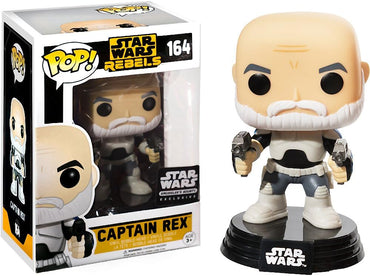 Funko Captain Rex (Smuggler's Bounty Exclusive) POP! x Star Wars Rebel Vinyl Figure (ONLINE ORDER ONLY)