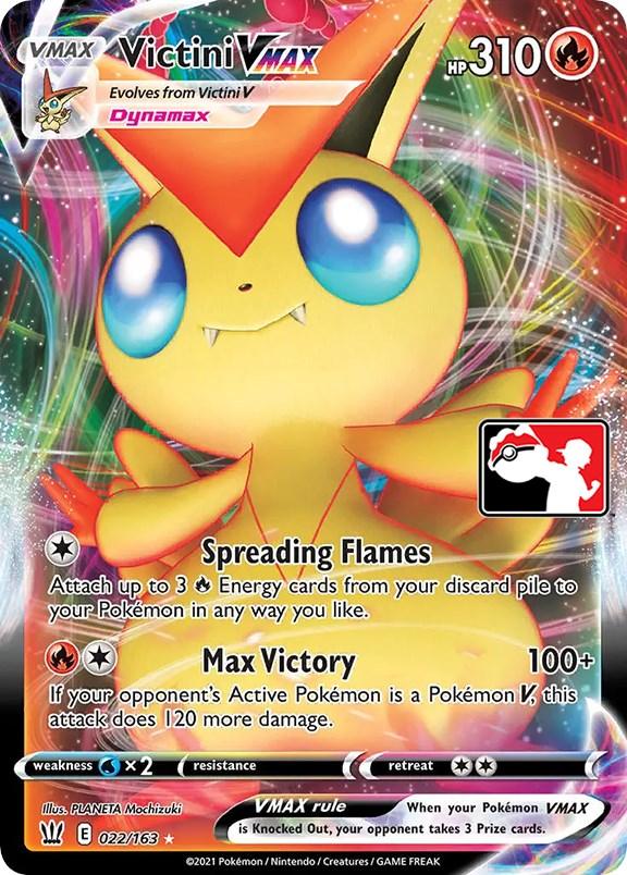 Victini VMAX (022/163) [Prize Pack Series One] (Online Only)