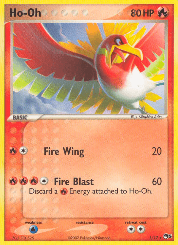 Ho-oh (1/17) [POP Series 5] (Online Only)