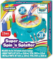 Creative Kids Spin Art Machine in Aqua Blue! Top Rated for Quality and Ease of use! (ONLINE ORDER ONLY)