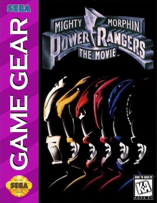 Mighty Morphin Power Rangers The Movie (Sega Game Gear) (ONLINE ORDER ONLY)