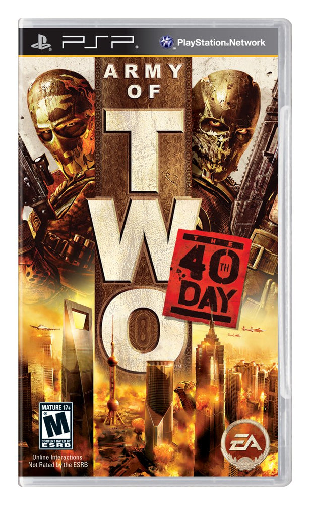 Army Of Two | 40th Day | PSP (ONLINE ORDER ONLY)