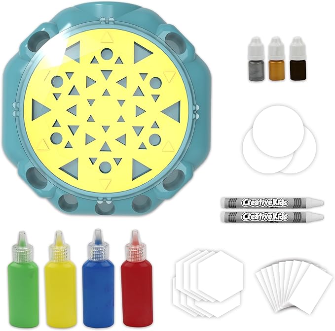 Creative Kids Spin Art Machine in Aqua Blue! Top Rated for Quality and Ease of use! (ONLINE ORDER ONLY)