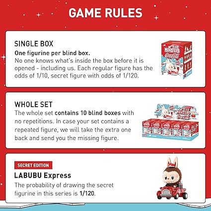 POP MART: THE MONSTERS Coca-Cola Series Figures - 1 Blind Box (ONLINE ORDER ONLY)