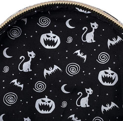 Loungefly Disney Nightmare Before Christmas Tarot Card AOP Womens Double Strap Shoulder Bag Purse (ONLINE ORDER ONLY)