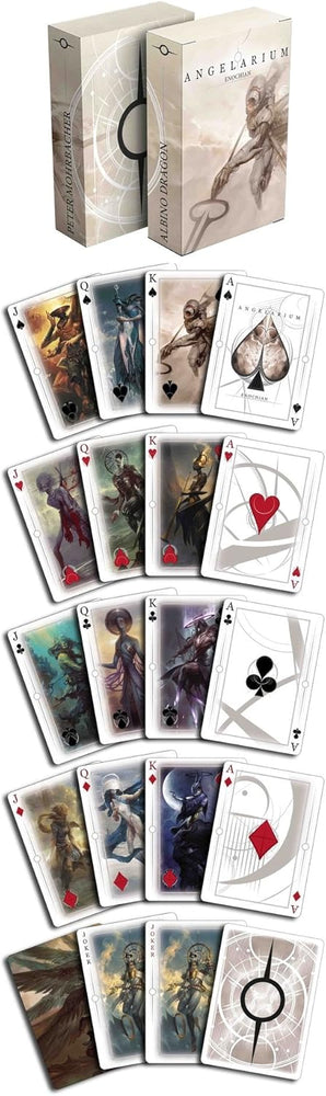 Albino Dragon: Playing Cards - Angelarium - Enochian (ONLINE ORDER ONLY)