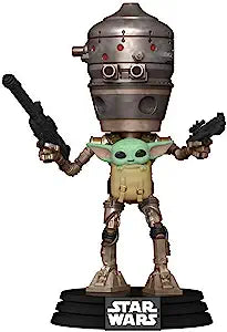 Funko Pop! and Tee - Star Wars The Mandalorian IG-11 (ONLINE ORDER ONLY)