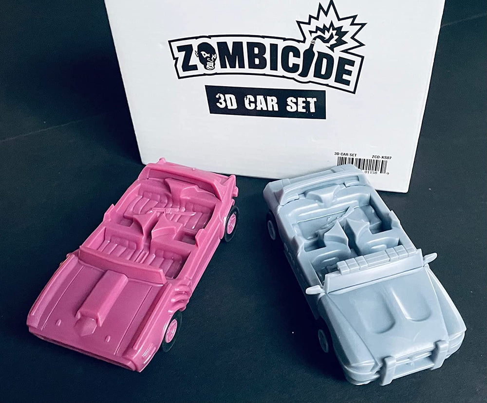 Zombicide: 2nd Edition - 3D Car Set - Kickstarter Exclusive Upgrade Kit (ONLINE ORDER ONLY)