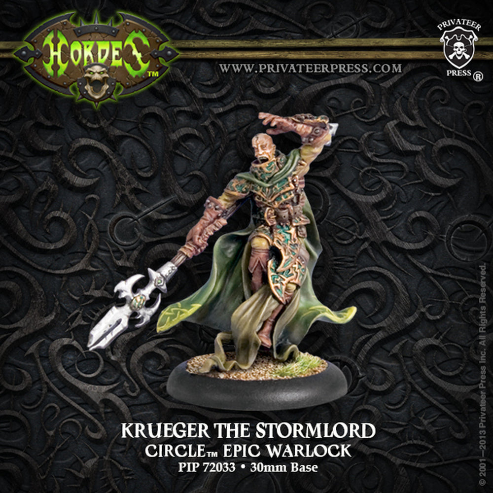Hordes: Circle Orboros Krueger the Stormlord (ONLINE ORDER ONLY)