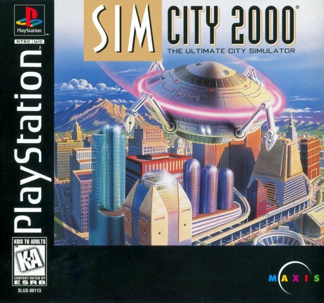 SimCity 2000 (Playstation) (ONLINE ORDER ONLY)