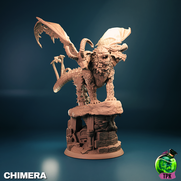 Chimera Miniature – Multi-Headed Monster (ONLINE ORDER ONLY)