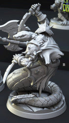 Yuddrakh Warrior Set – Yuan-ti Fighter Miniatures (ONLINE ORDER ONLY)