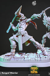 Izel, Ranged Warrior – Tribal Hunter Miniature (ONLINE ORDER ONLY)