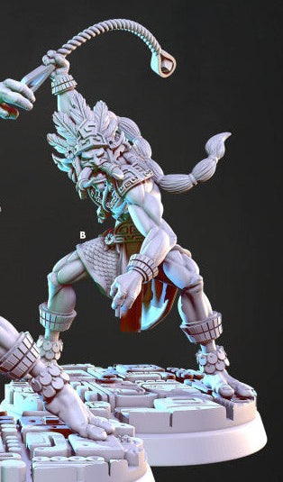 Izel, Ranged Warrior – Tribal Hunter Miniature (ONLINE ORDER ONLY)