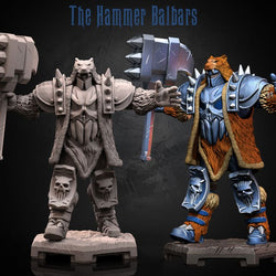 The Hammer Balbars – Armored Warrior Miniature (ONLINE ORDER ONLY)