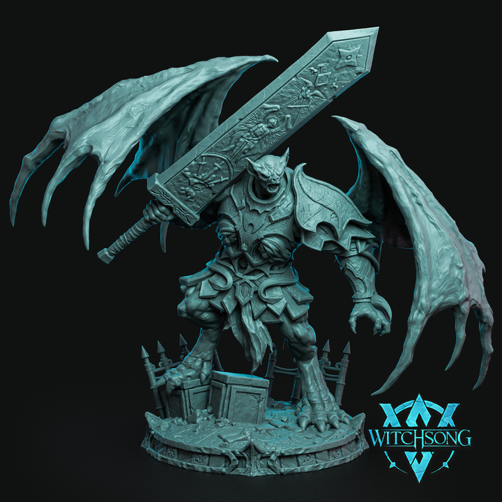 Beledrin's Anguish – Vampire Lord Miniature & Bust (ONLINE ORDER ONLY)