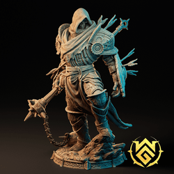 Braindead Bulwark – Undead Paladin Miniature & Bust (ONLINE ORDER ONLY)