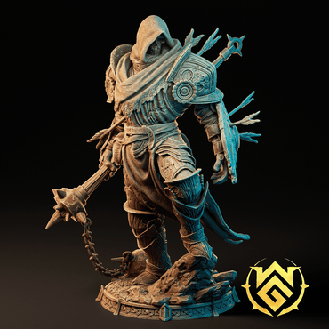 Braindead Bulwark – Undead Paladin Miniature & Bust (ONLINE ORDER ONLY)