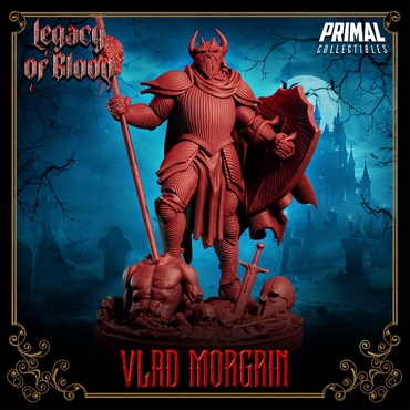 Lord Vlad Morgrin - Vampire Warlord Miniature (ONLINE ORDER ONLY)