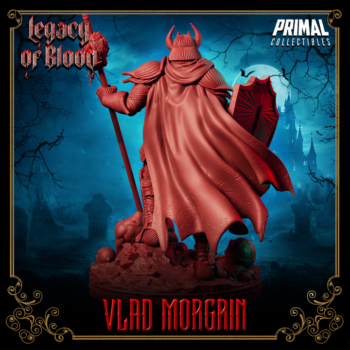 Lord Vlad Morgrin - Vampire Warlord Miniature (ONLINE ORDER ONLY)