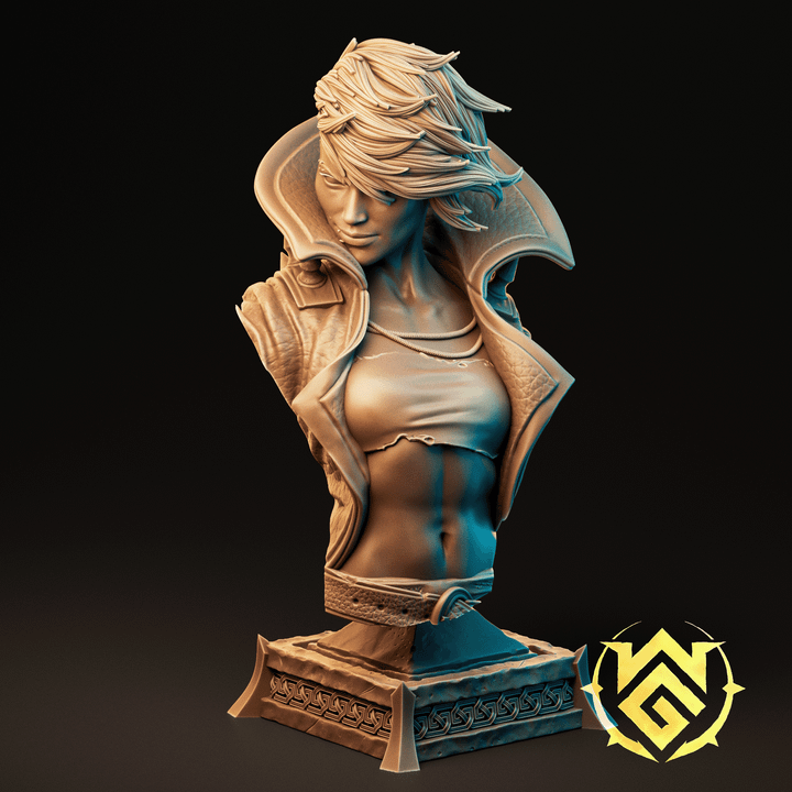 Black Lotus Katerina – Fantasy Rogue Miniature & Bust (ONLINE ORDER ONLY)